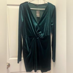 Knot My Cup Of TeaVelvet Dress